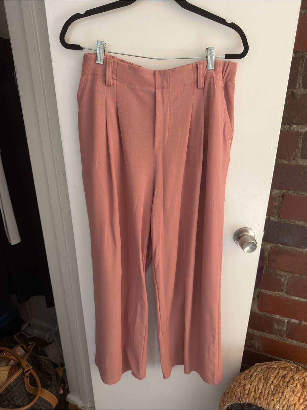 Halara Flex™ High Waisted Pocket
Wide Leg Waffle Work Pants